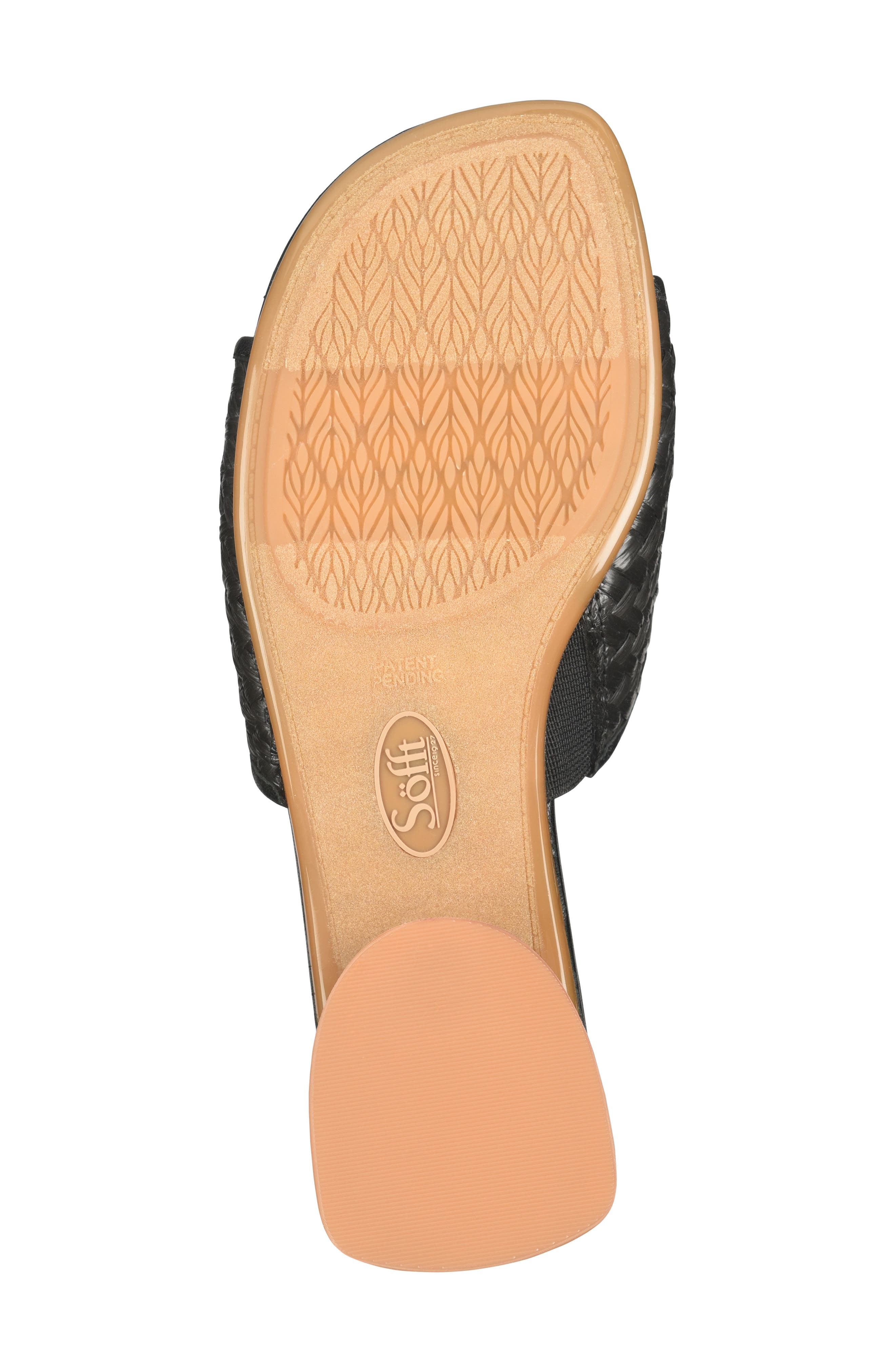 Söfft Sahara Slide Sandal, Alternate, color, Black