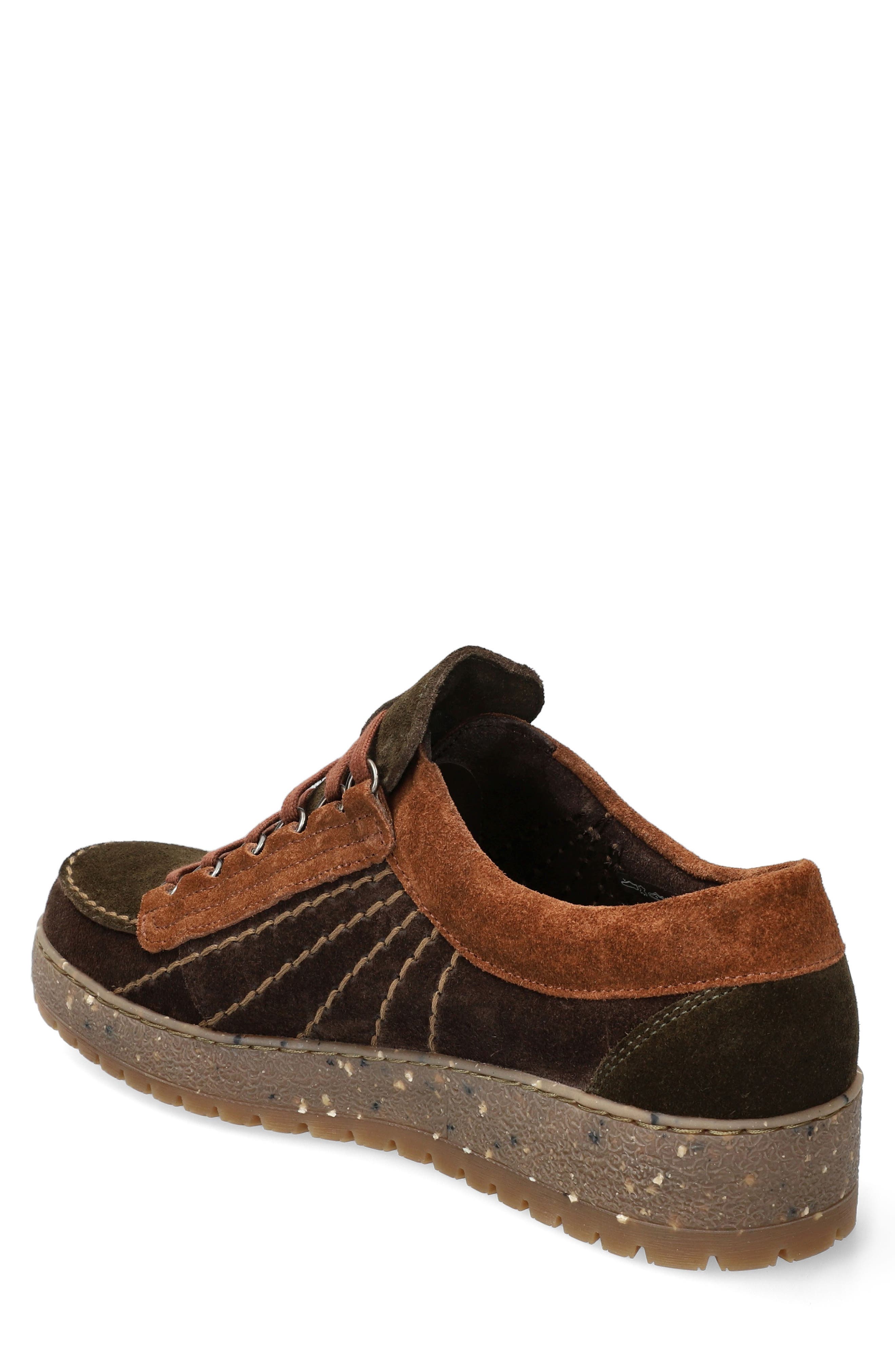 Rainbow Sneaker, Alternate, color, DK BROWN