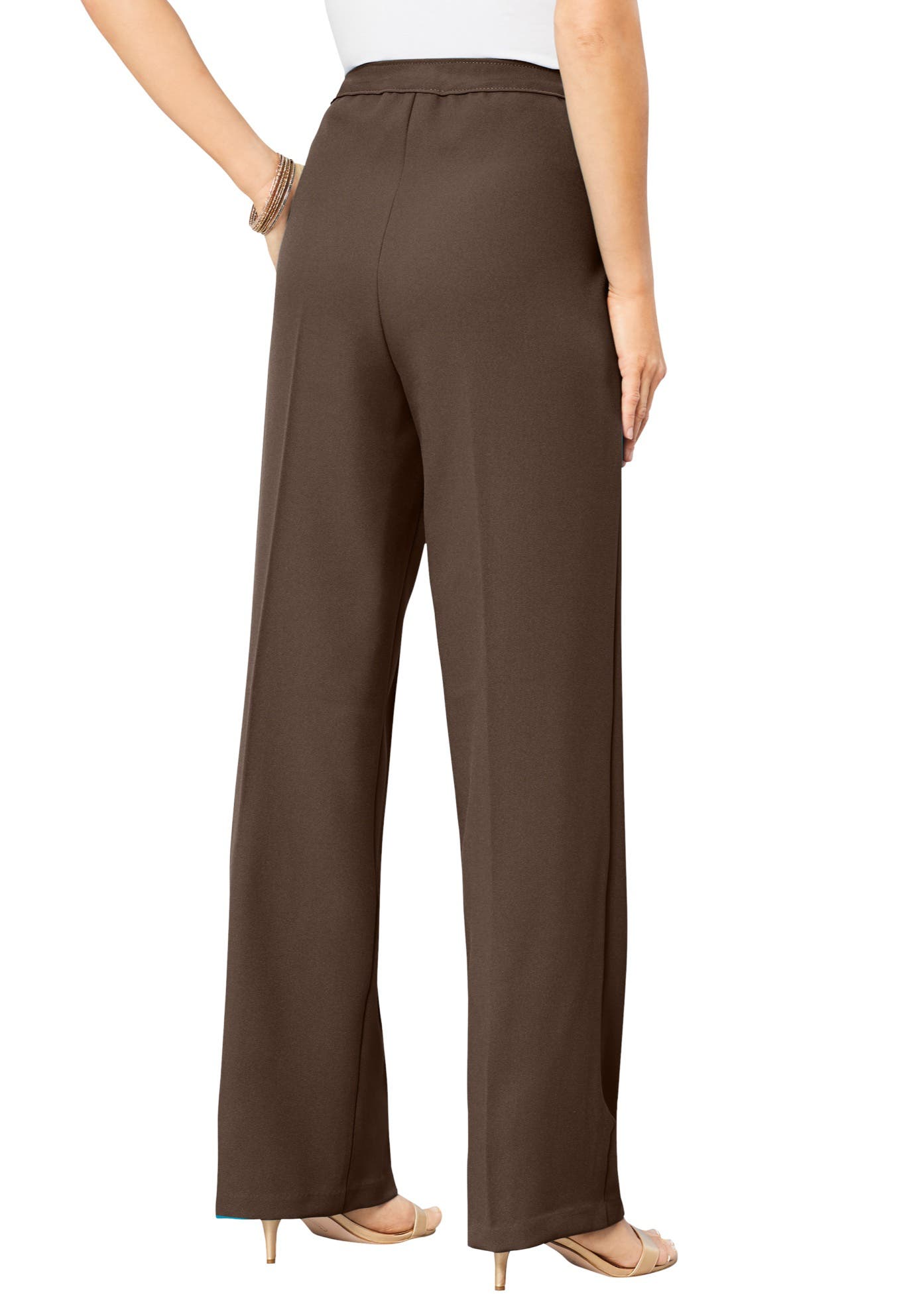 Plus Size Wide Leg Bend Over Pant - image 5