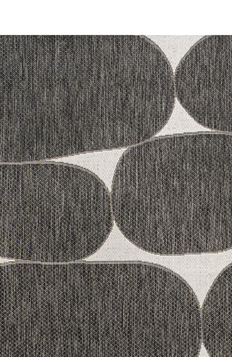 Rayna Modern Geometric Organic Shapes Indoor/Outdoor Area Rug