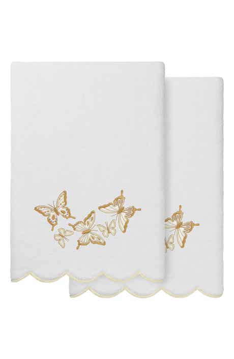 Britney Scallop Set of 2 Bath Towels