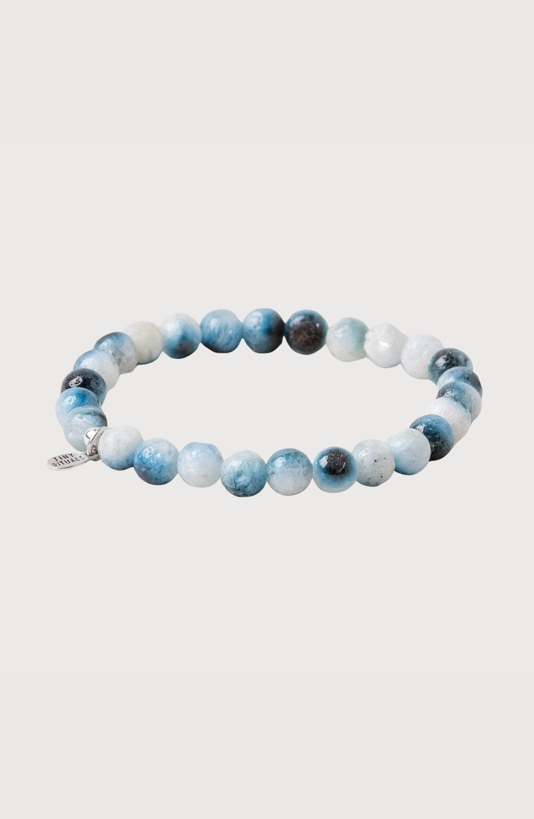 Tiny Rituals Rare Ice Glacierite Energy Bracelet, Alternate, color, Blue Ice Glacierite