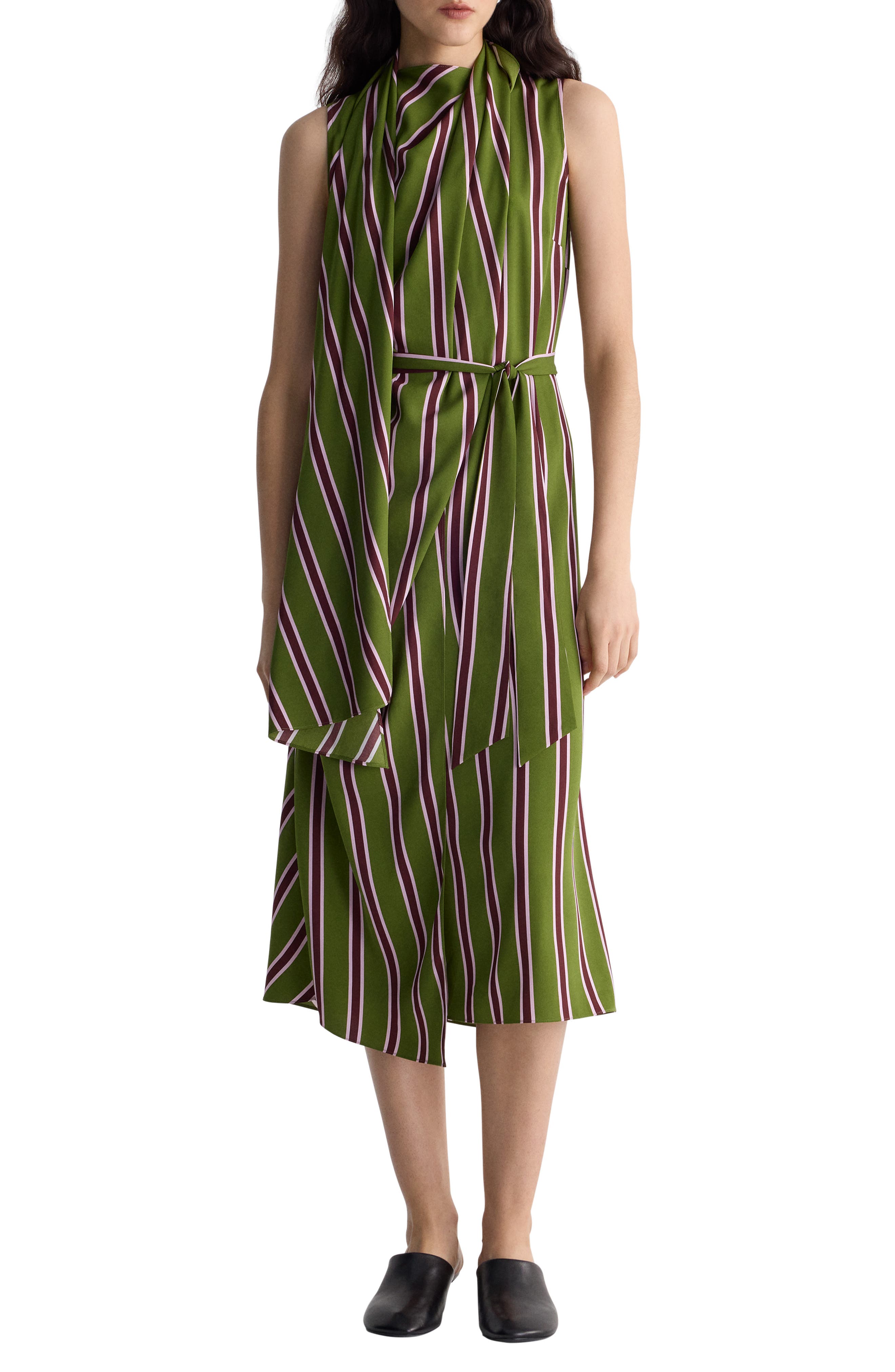 selected TAVERN STRIPE GLEN GREEN