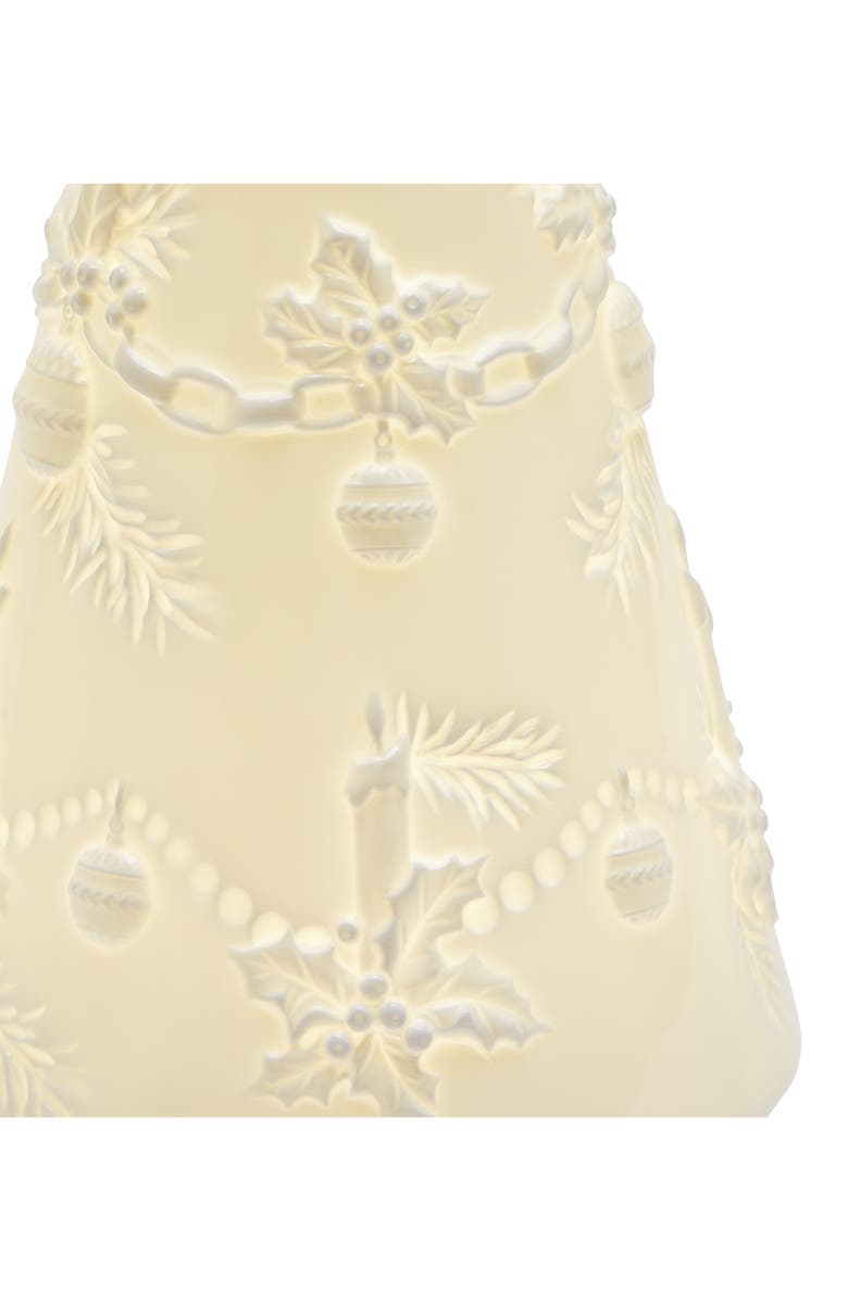Wedgwood Festive Lithophane China Tree, Alternate, color, White