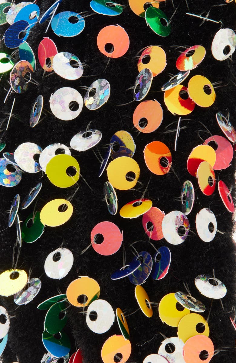 Cara Kids' Sequin Knot Headband, Alternate, color, Black Multi