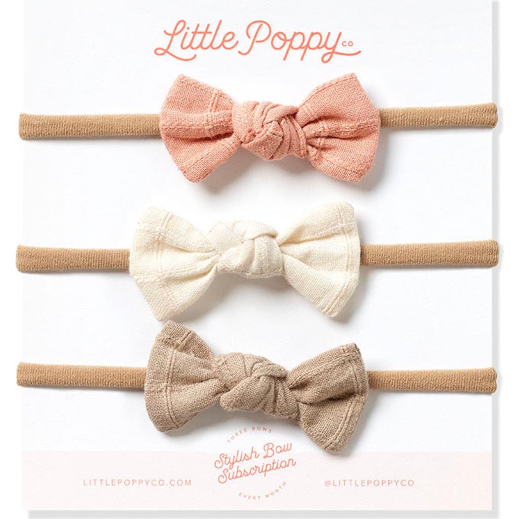 Little Poppy Co The Headband Mini Bow Set In The Sister