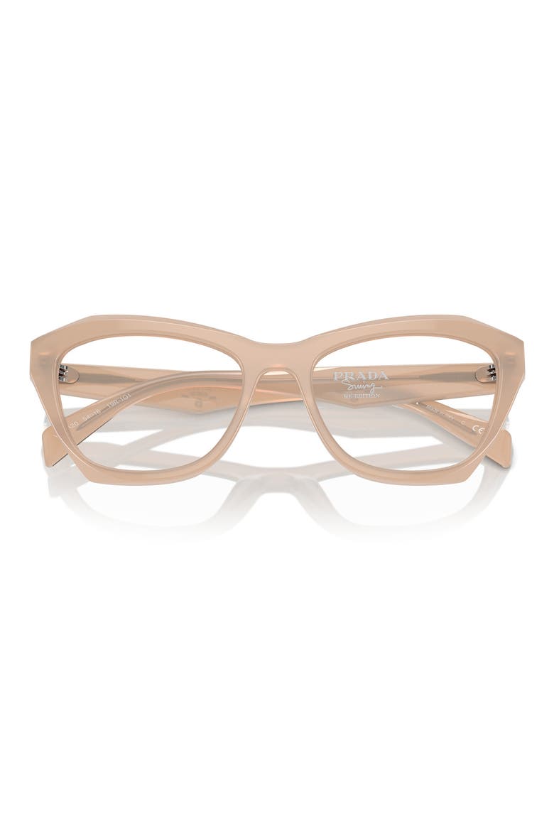 54mm Butterfly Optical Glasses, Alternate, color, WHITE
