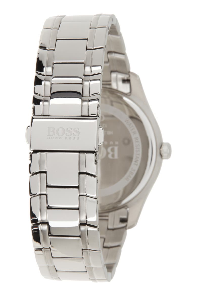 Ambassador Bracelet Watch, 43mm, Alternate, color, BLUE