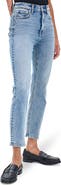 rag & bone Flexi Wren High Waist Ankle Slim Straight Leg Jeans