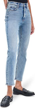 rag & bone Flexi Wren High Waist Ankle Slim Straight Leg Jeans