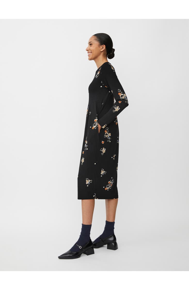 Masai Copenhagen MaNamo Long Sleeve Midi Dress, Alternate, color, Autumnal