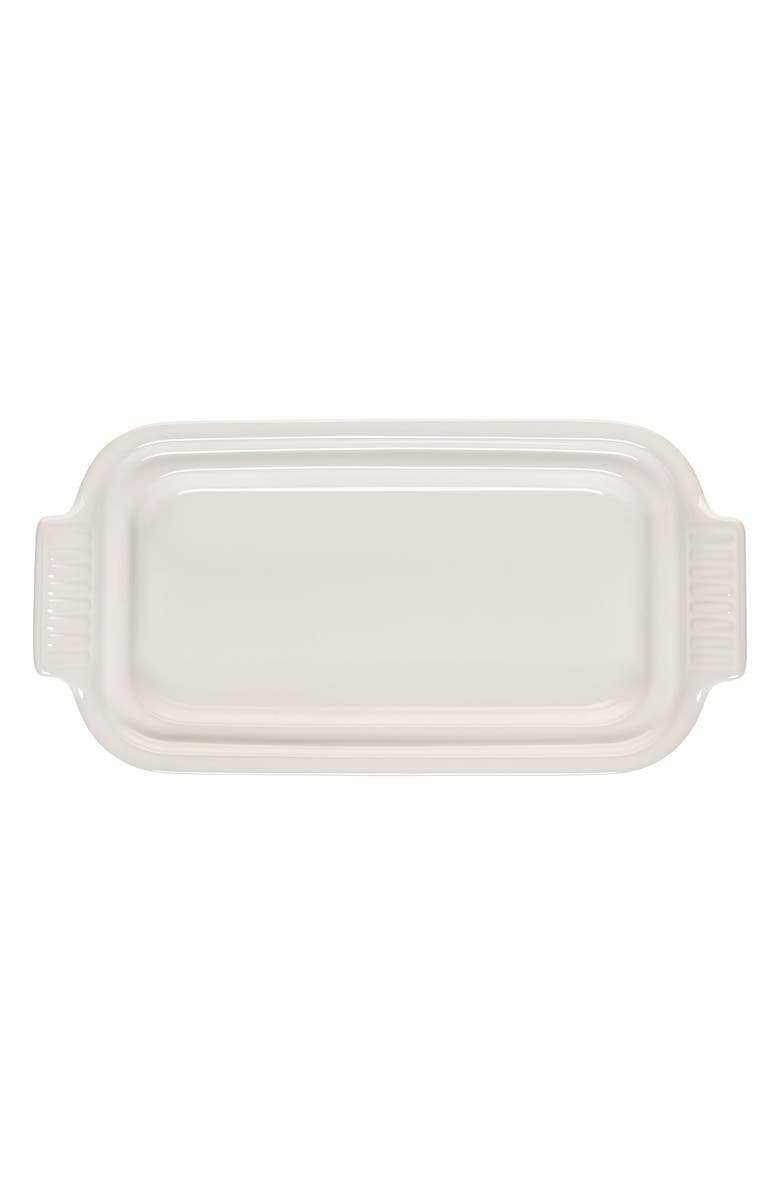 Le Creuset Heritage Butter Dish, Alternate, color, White