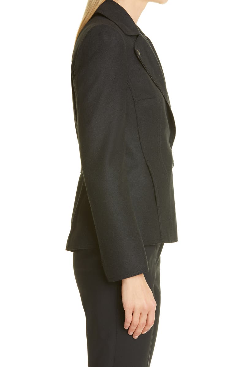 Akris punto Wool Moto Jacket, Alternate, color,