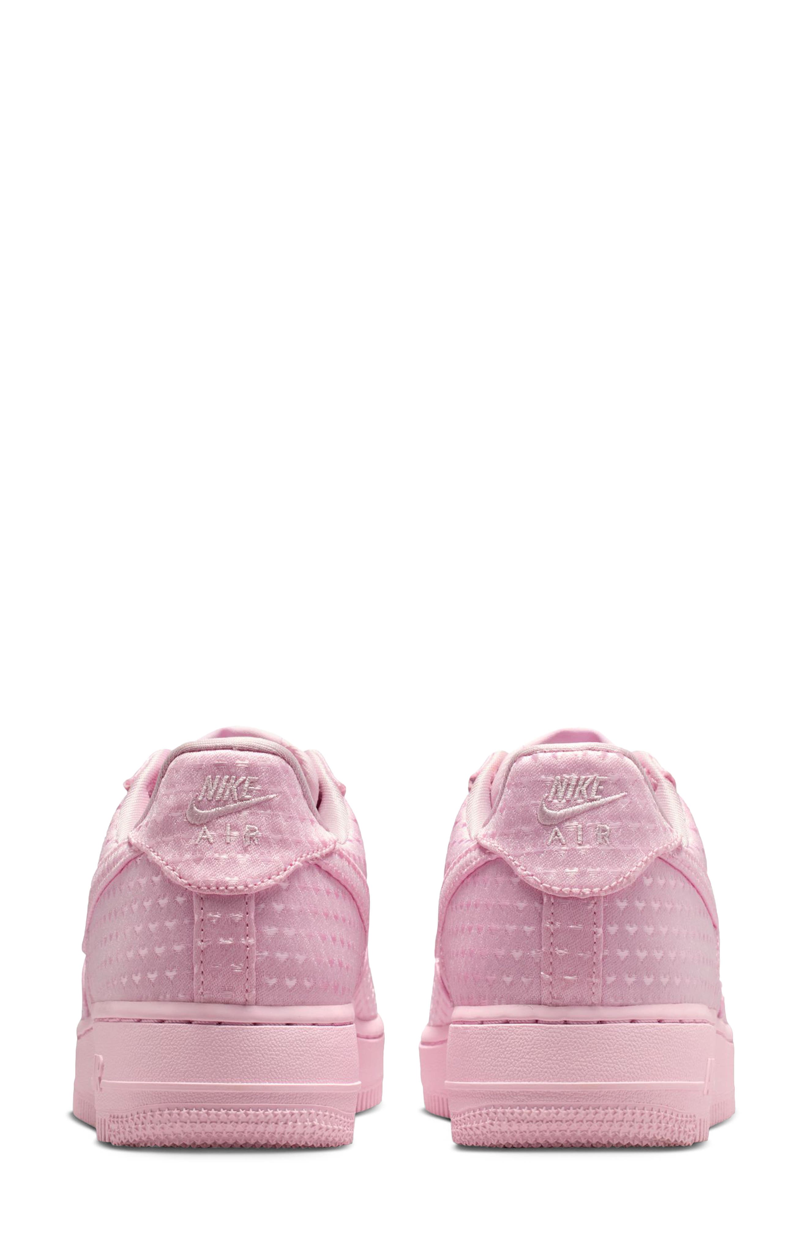 Air Force 1 '07 SE Basketball Sneaker, Alternate, color, PINK FOAM/ PINK FOAM/ BLACK