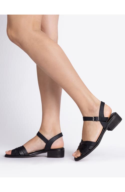 Penelope Chilvers Shepherdess Block Heel Ankle Strap Sandal