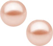 Mignonette 14k Yellow Gold & Cultured Pearl Earrings