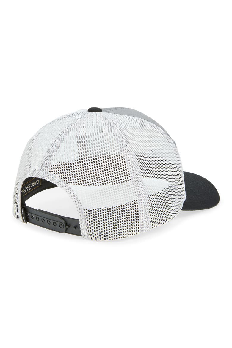 Winston Trucker Hat, Alternate, color, GREY/ BLACK