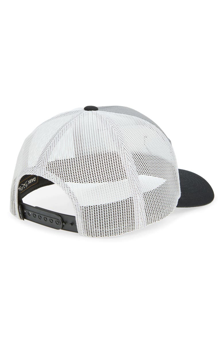 DARK SEAS Winston Trucker Hat, Alternate, color, Grey/ Black