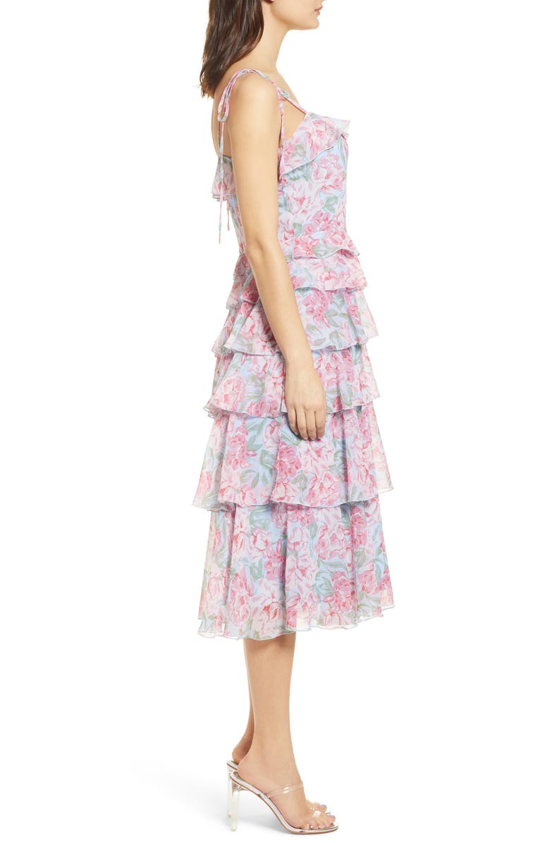 WAYF Essie Tiered Dress, Alternate, color, 