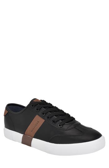 Tommy Hilfiger Pandora Faux Leather Low Top Sneaker
