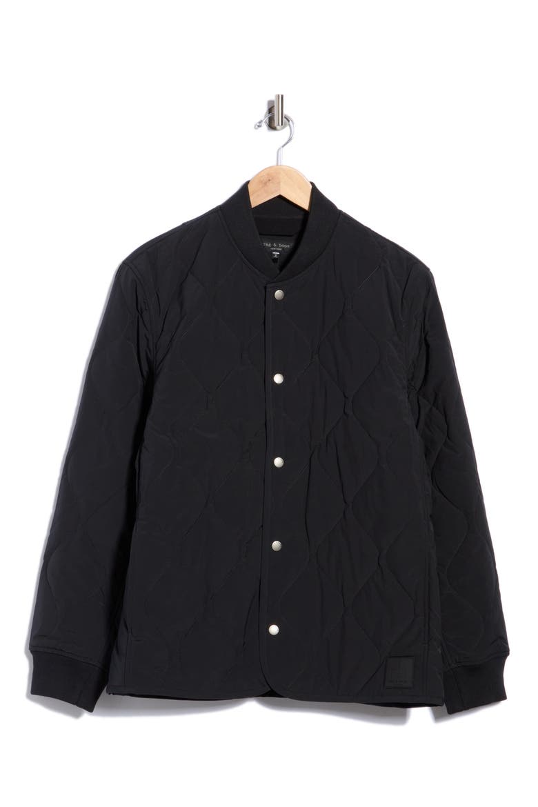 Cato Quilted Jacket, Main, color, BLACK