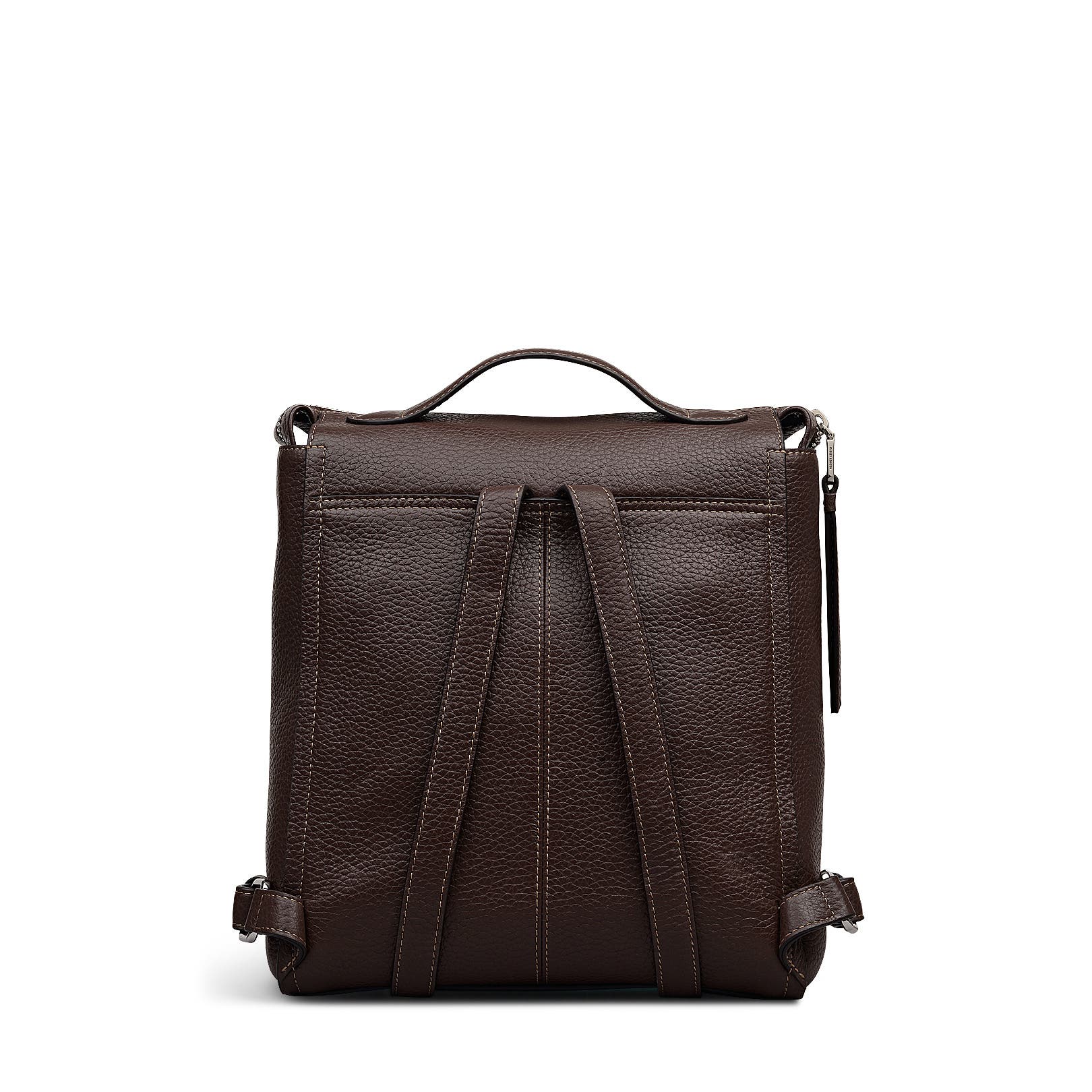 Radley Oak Street Small Ziptop Backpack, Alternate, color, Dark Oak