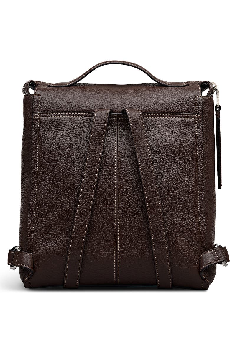 Radley Oak Street Small Ziptop Backpack, Alternate, color, Dark Oak
