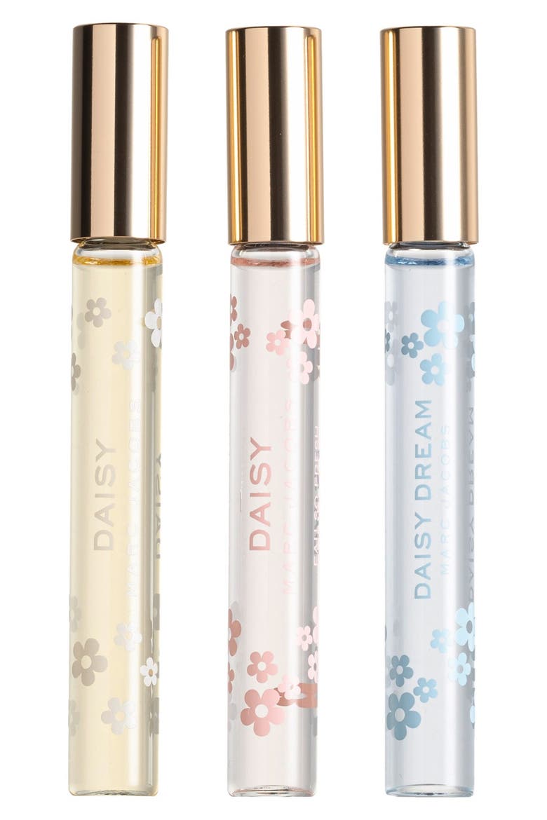 MARC JACOBS 'Daisy' Rollerball Trio (Limited Edition), Main, color, NO COLOR