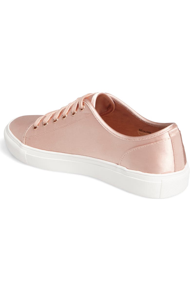Topshop Cupid Embroidered Sneaker, Alternate, color,