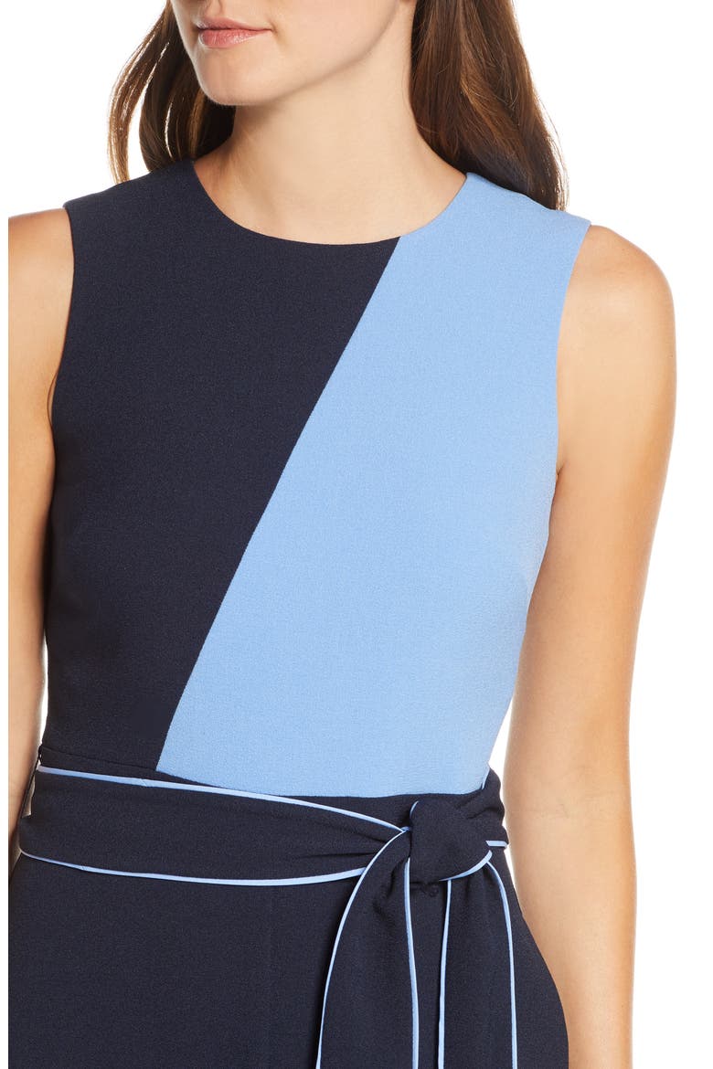 Colorblock Jumpsuit, Alternate, color, NAVY/ MULTI