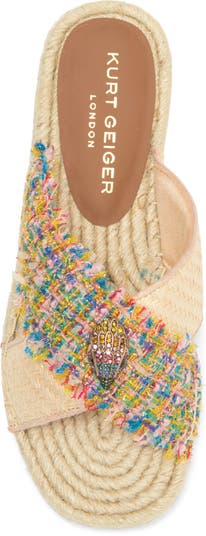 Kensington Espadrille Slide Sandal