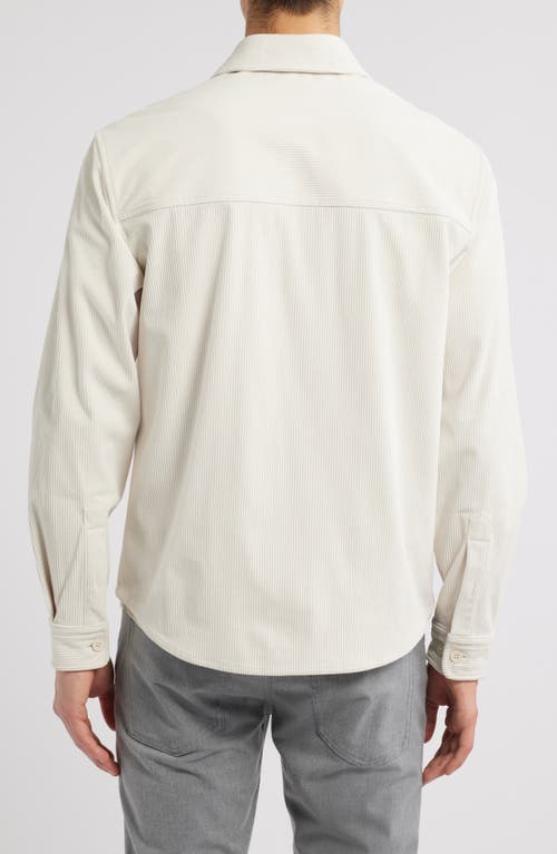 HUGO BOSS BOSS OWEN TECH CORDUROY PERFORMANCE OVERSHIRT