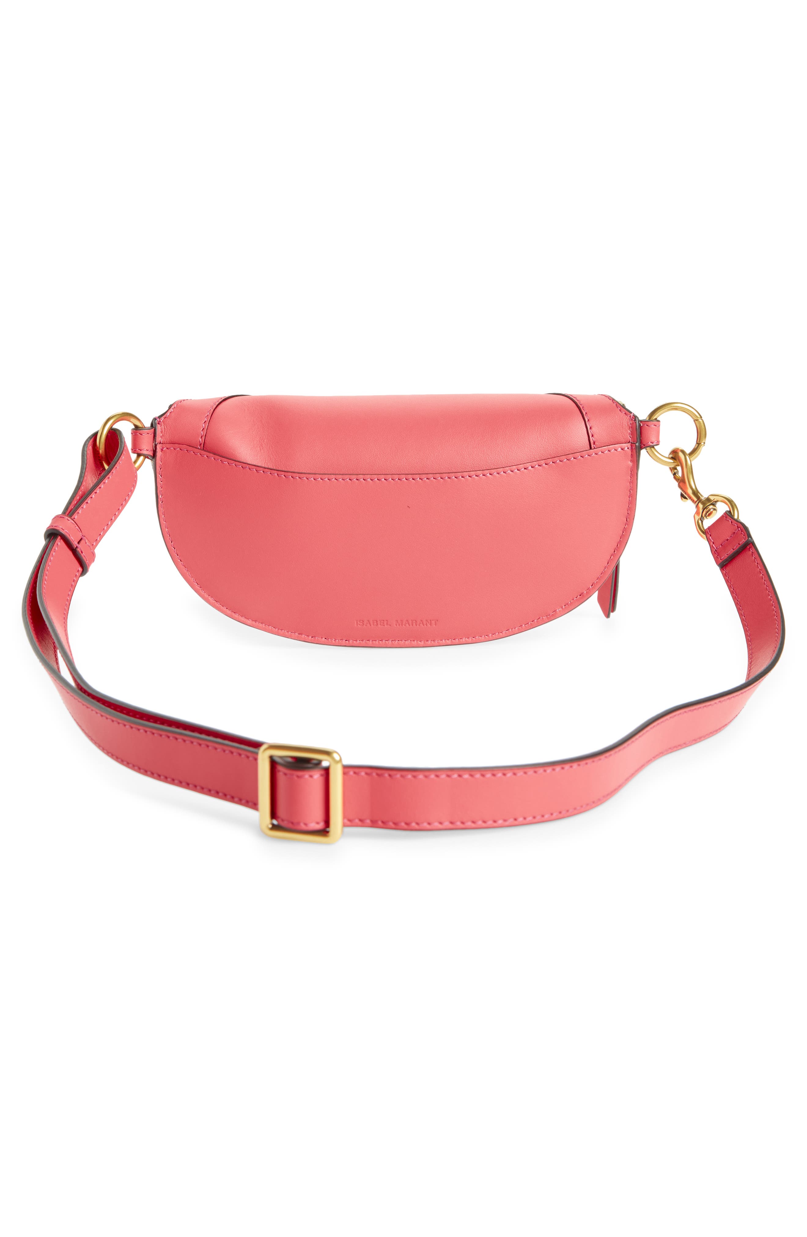 Isabel Marant Skana Leather Crossbody Bag, Alternate, color, 