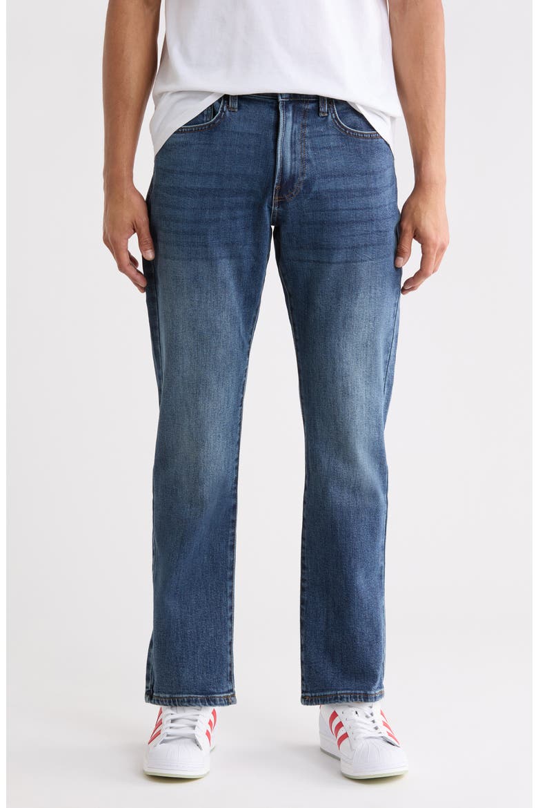 Slim Straight Leg Jeans, Main, color, LINCOLN