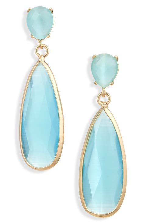 Glass Drop Earrings