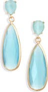 Cara Glass Drop Earrings