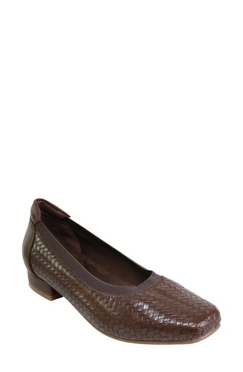 Camden Faux Leather Pump