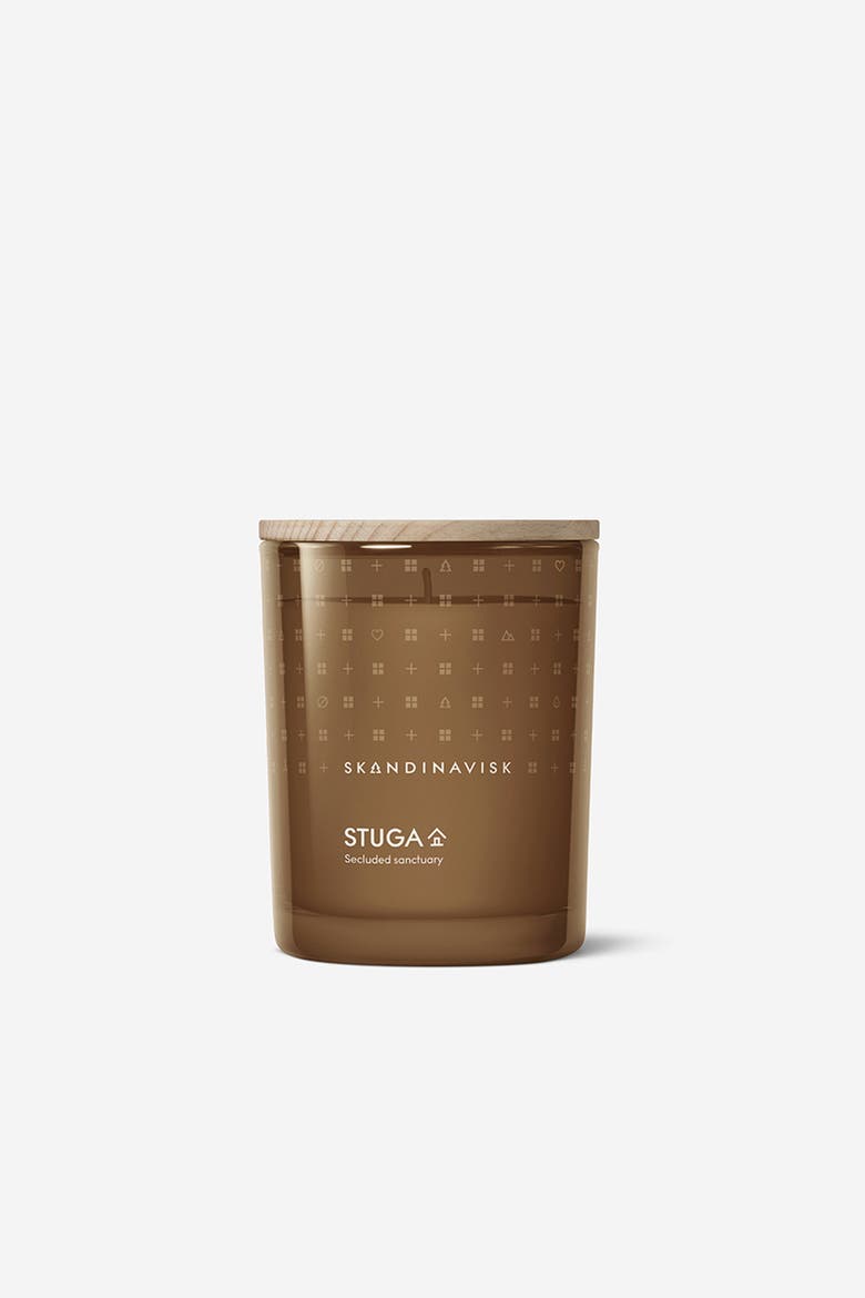 STUGA Scented Candle 200g, Alternate, color, Auburn Woods