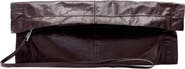 AllSaints Lutece Fold Leather Clutch