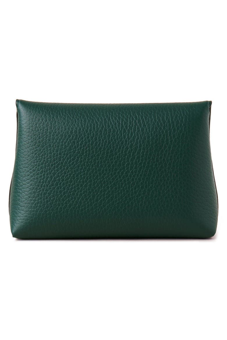 Darley Leather Cosmetics Pouch, Alternate, color, MULBERRY GREEN