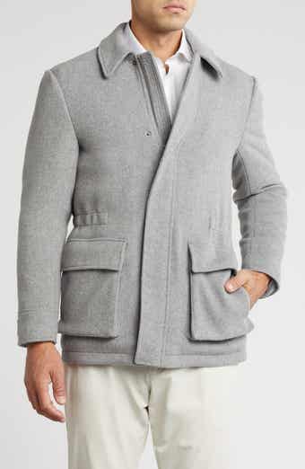 English Laundry Wool Blend Car Coat