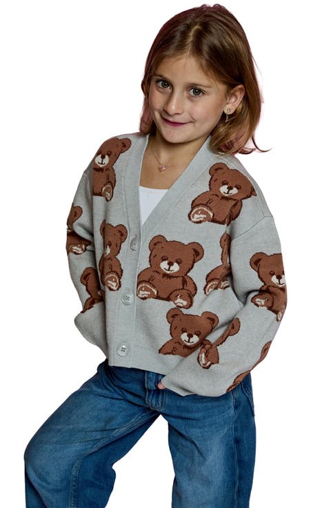 Kids' Bear Cardigan