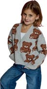 Design History Kids' Bear Cardigan