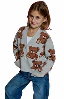 Kids' Bear Cardigan