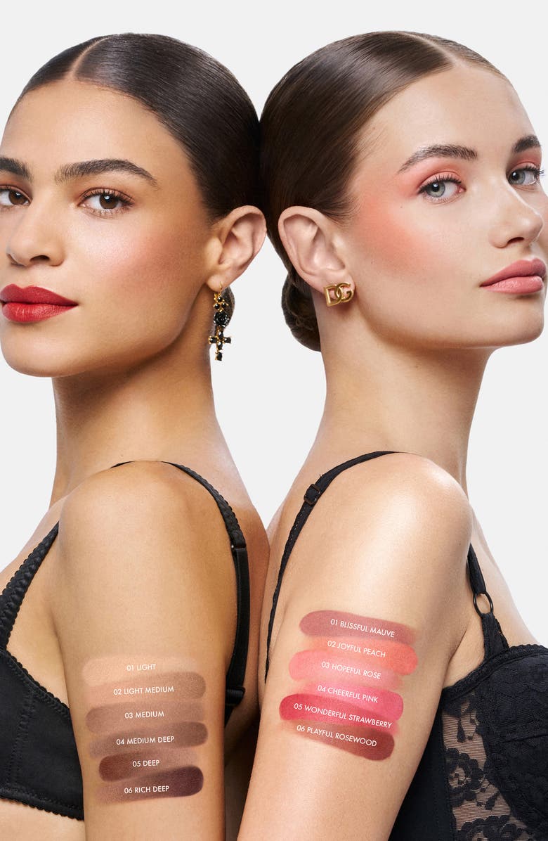 Dolce&Gabbana Face & Eyes Match Lasting Bronzer & Eyeshadow Powder, Alternate, color, Deep