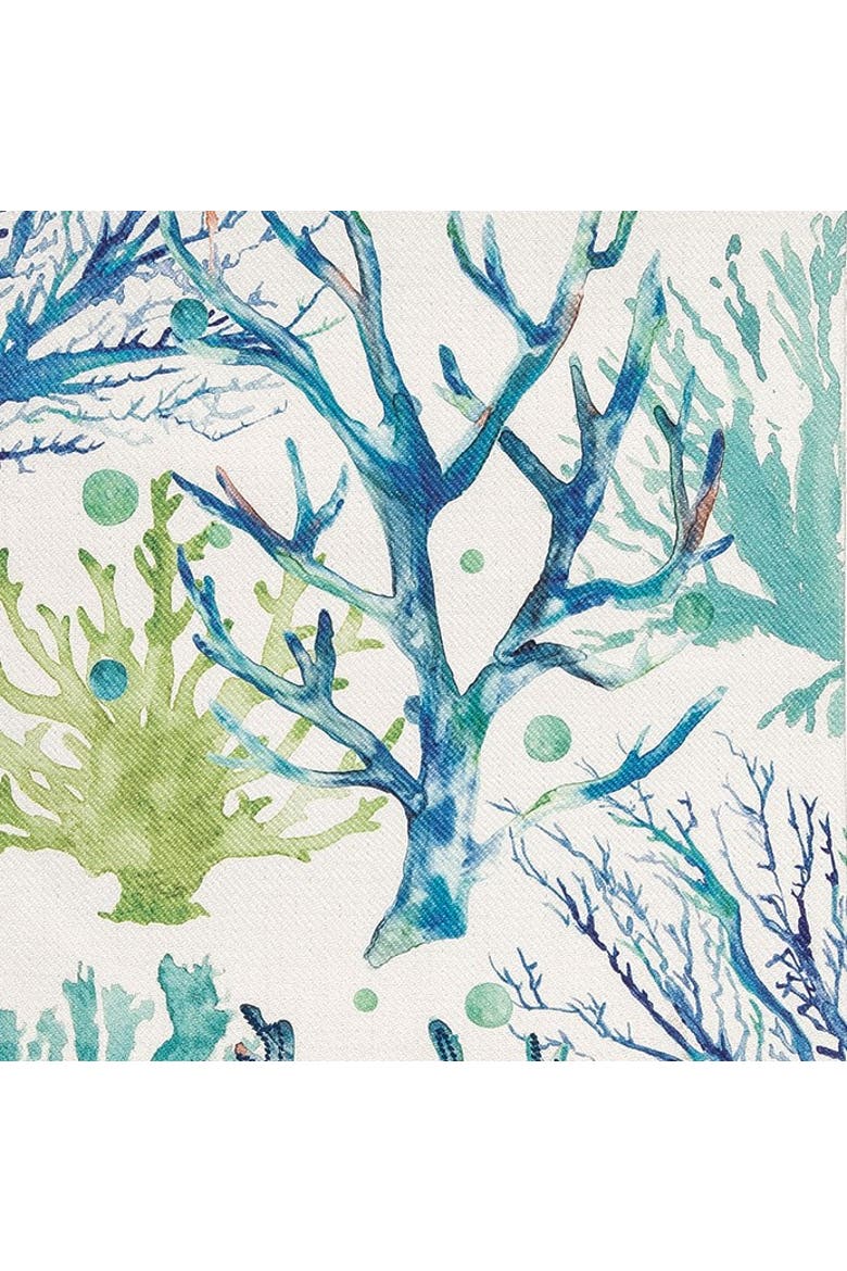 Sea Life Embroidered Dining Table Runner, Alternate, color, Blue