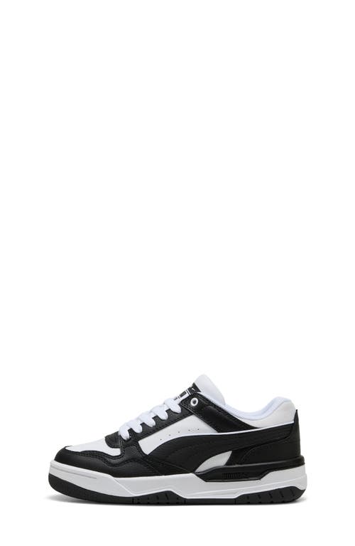 Puma Kids' Rebound Retro Low Top Sneaker In Black