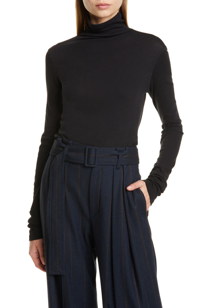 Vince Essential Turtleneck Top, Main, color, 