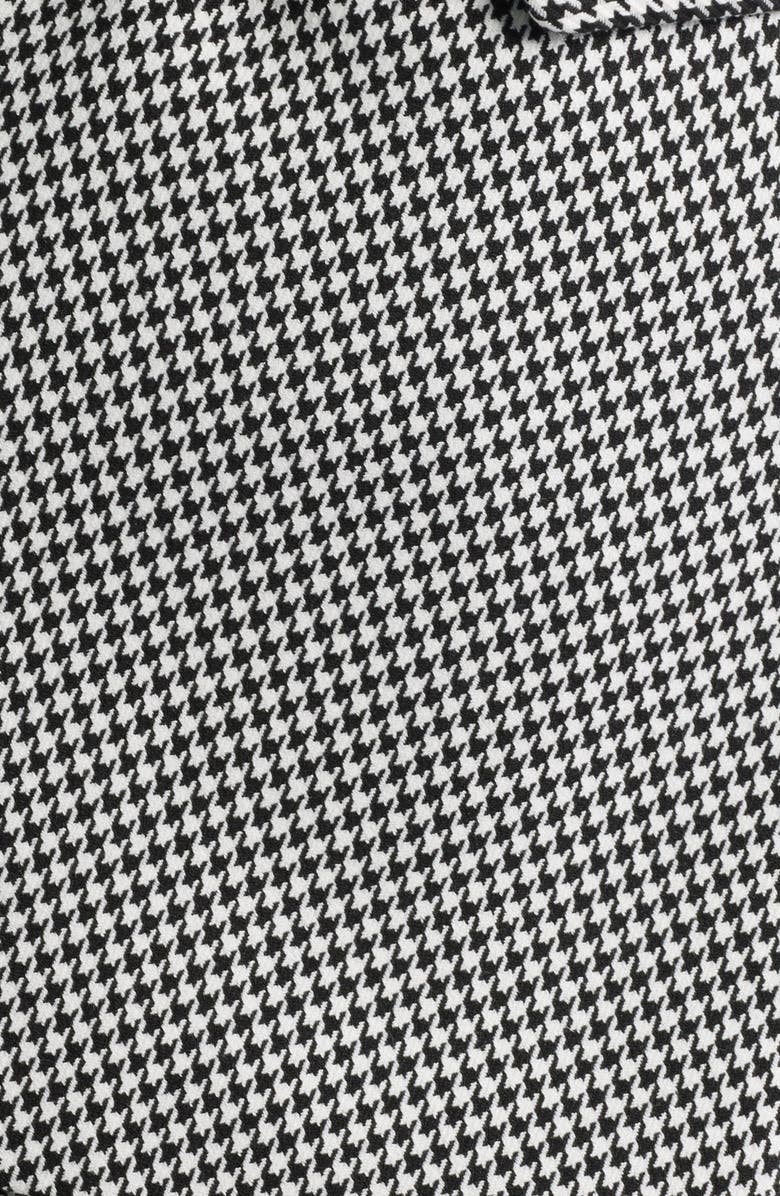 Tahari ASL Houndstooth Belted Jumpsuit, Alternate, color, Black White