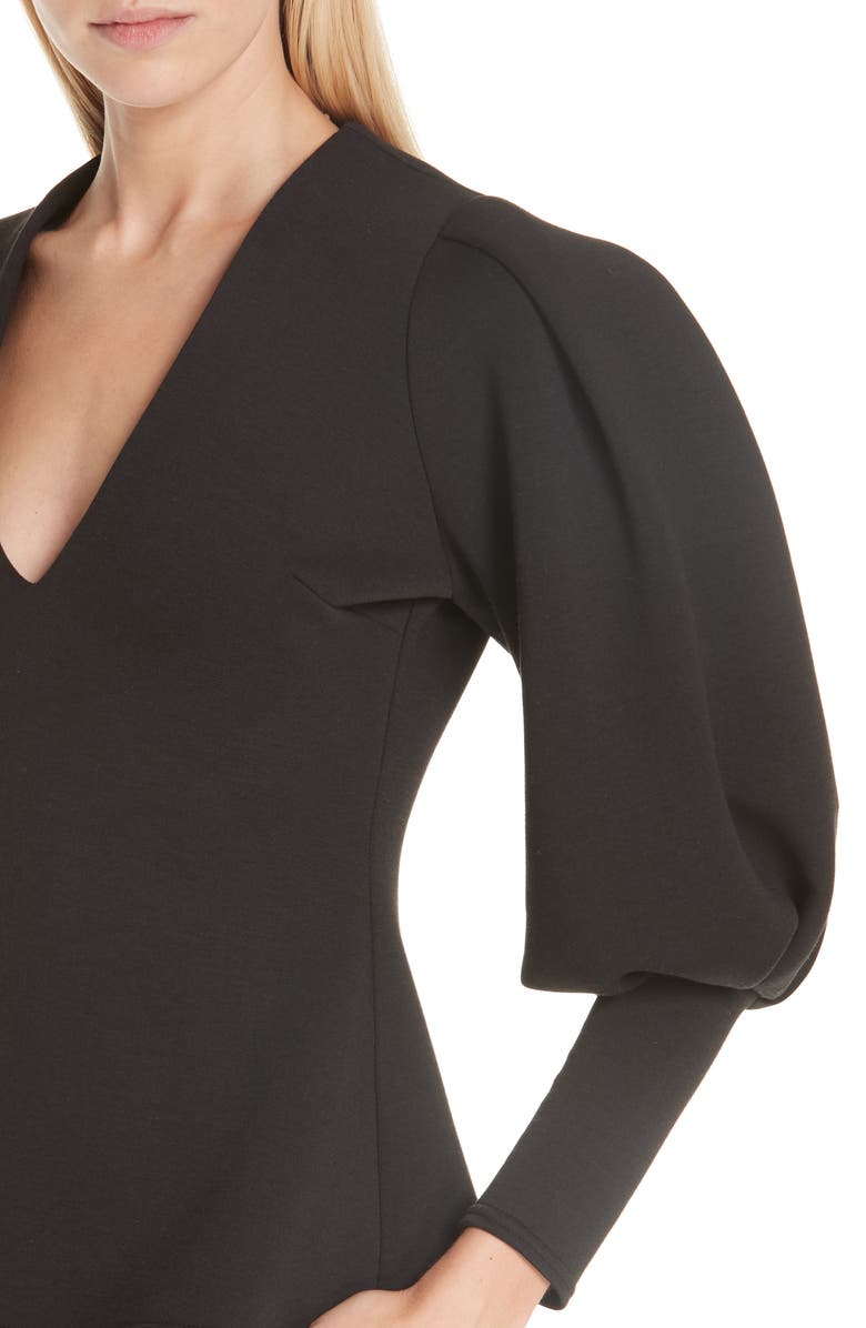 Beaufille Balloon Sleeve V-Neck Top, Alternate, color,